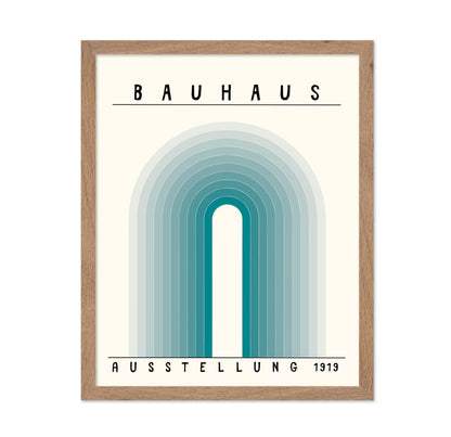 Blue Bauhaus Ausstellung 1919