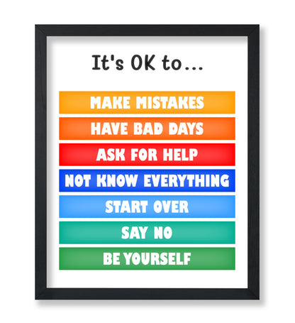 It's OK To Make Mistakes No2