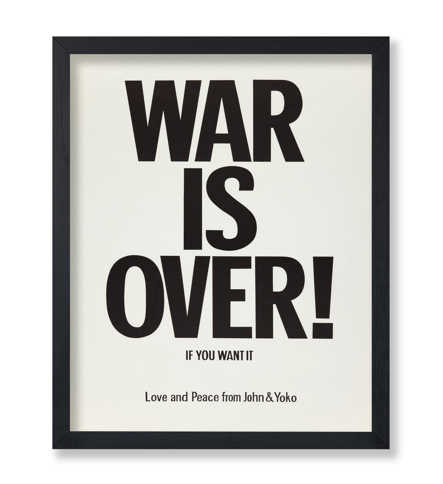 War is Over No1