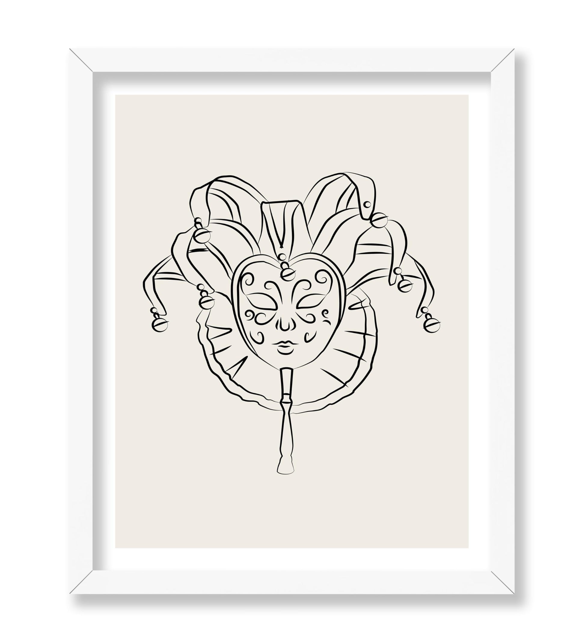 Venetian Mask Sketch