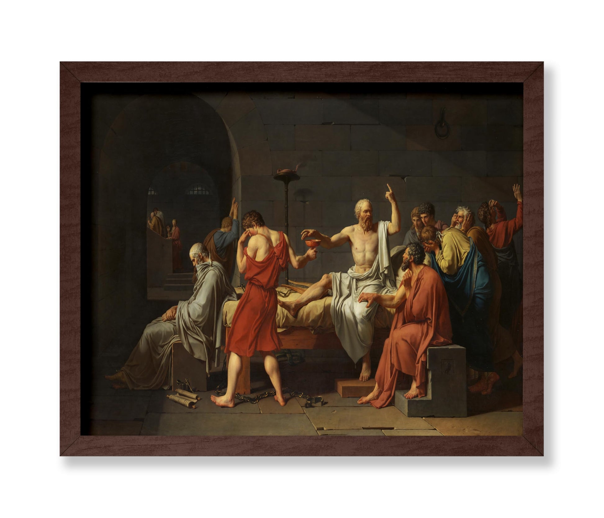 Jacques-Louis David - Death of Socrates