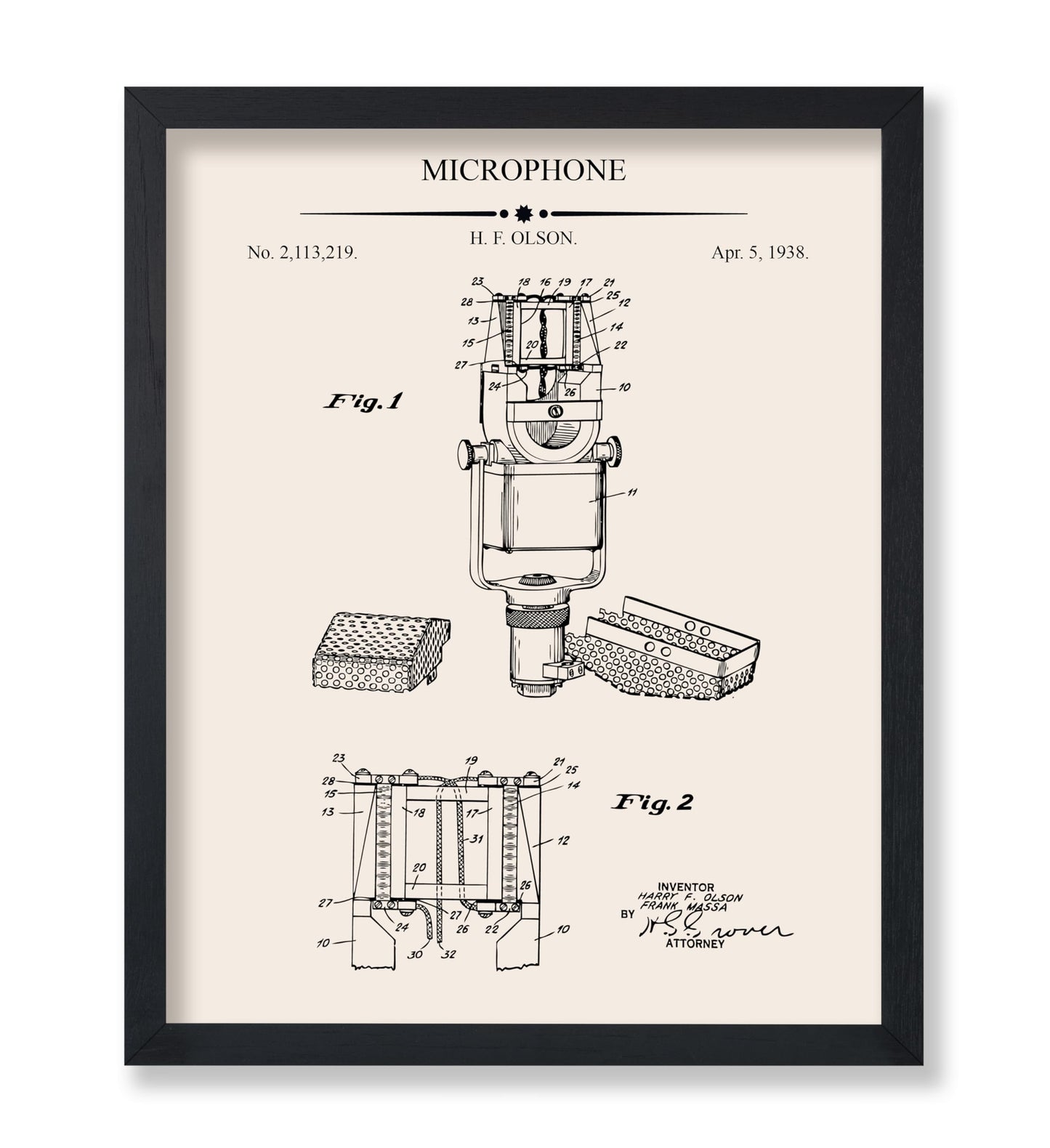Microphone Blueprint No1