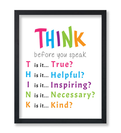 Think Before You Speak No3