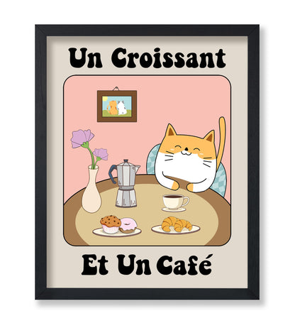 Coffee and Croissant No2