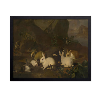 Landscape with Hares