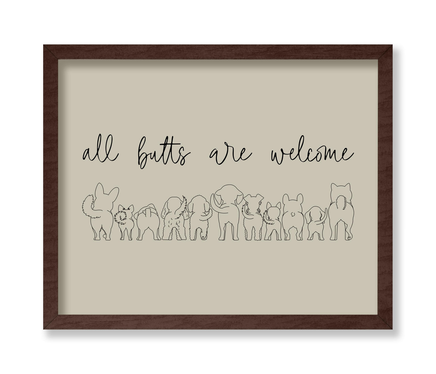 All Butts are Welcome No1