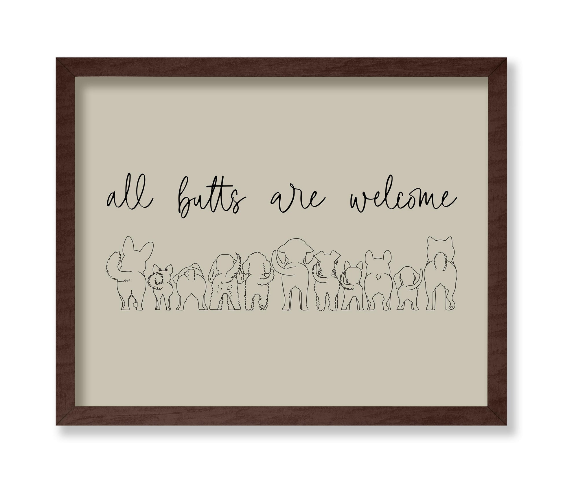 All Butts are Welcome No1