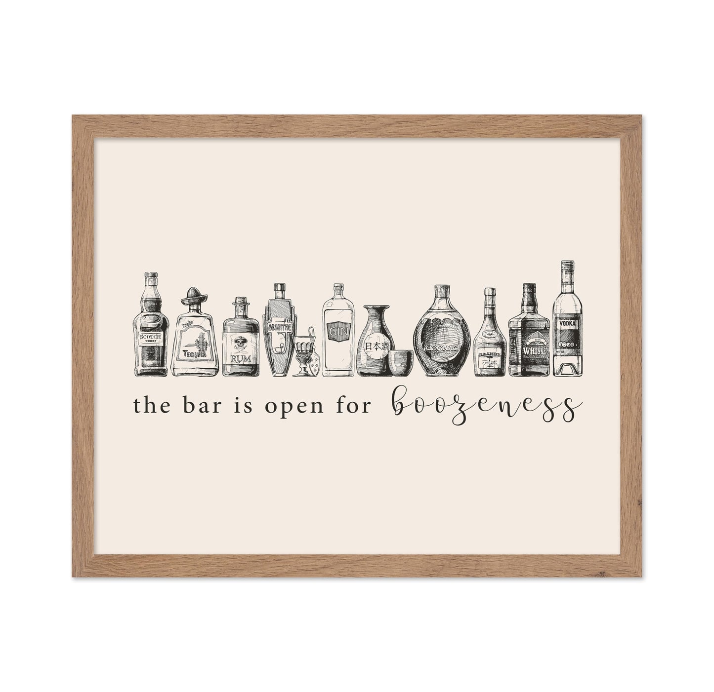 The Bar is Open for Boozeness No6