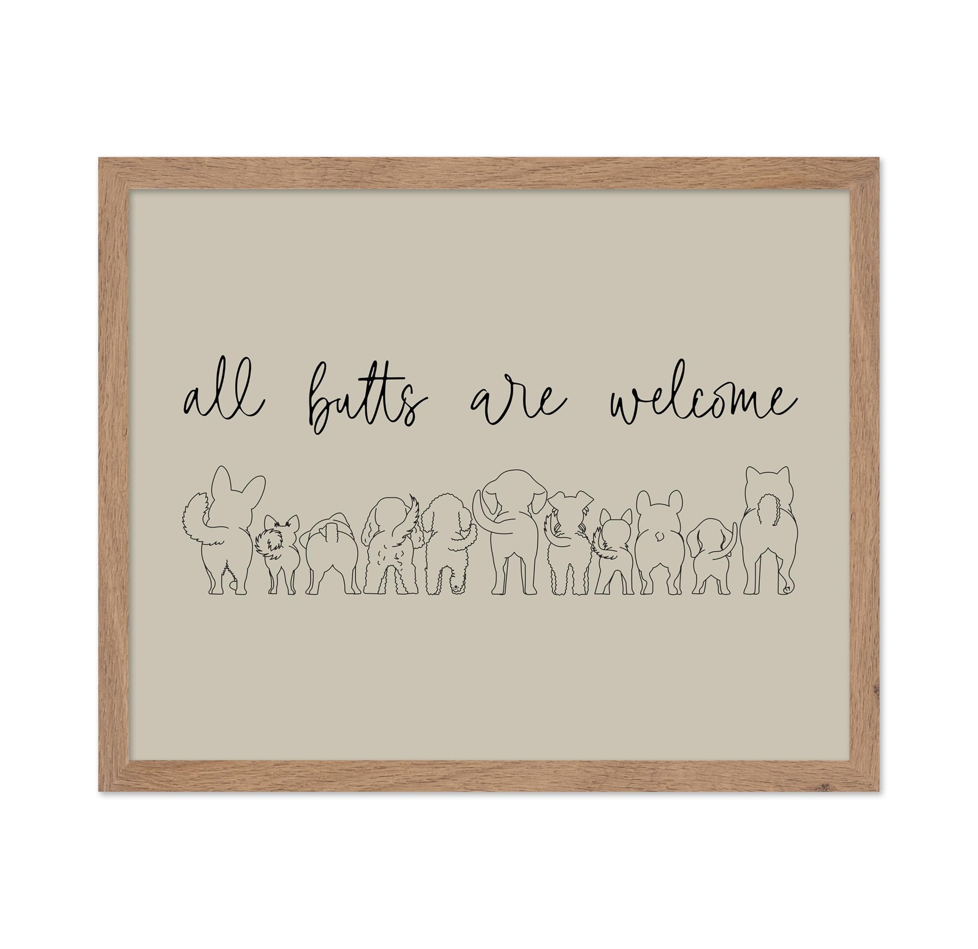 All Butts are Welcome No1