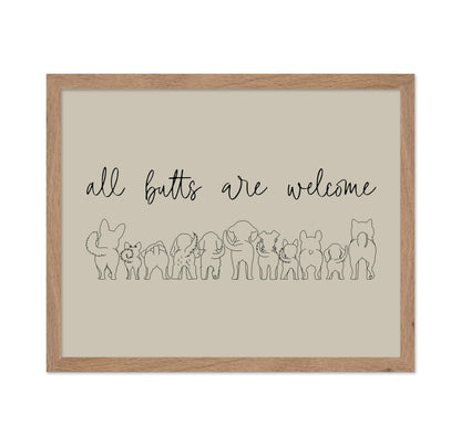 All Butts are Welcome No1
