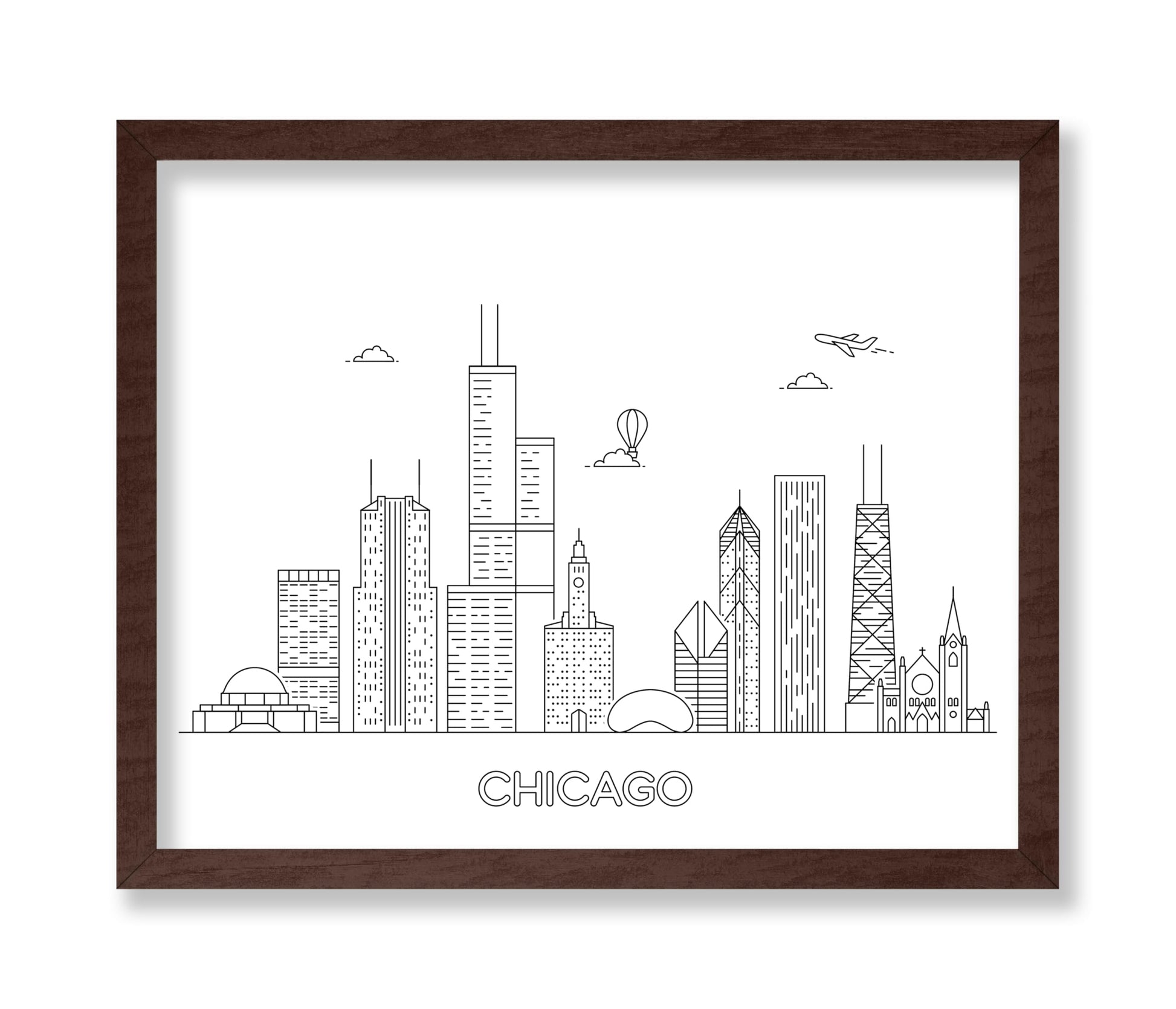 Chicago Skyline No2