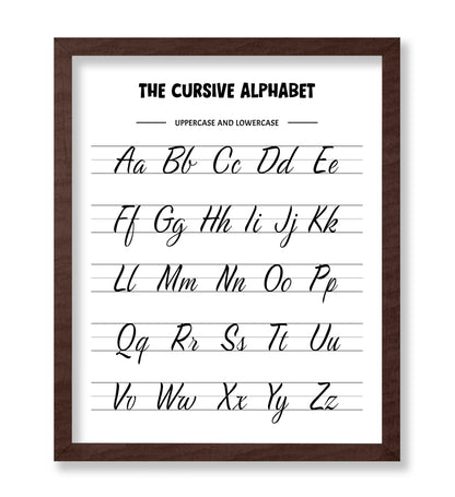 The Cursive Alphabet