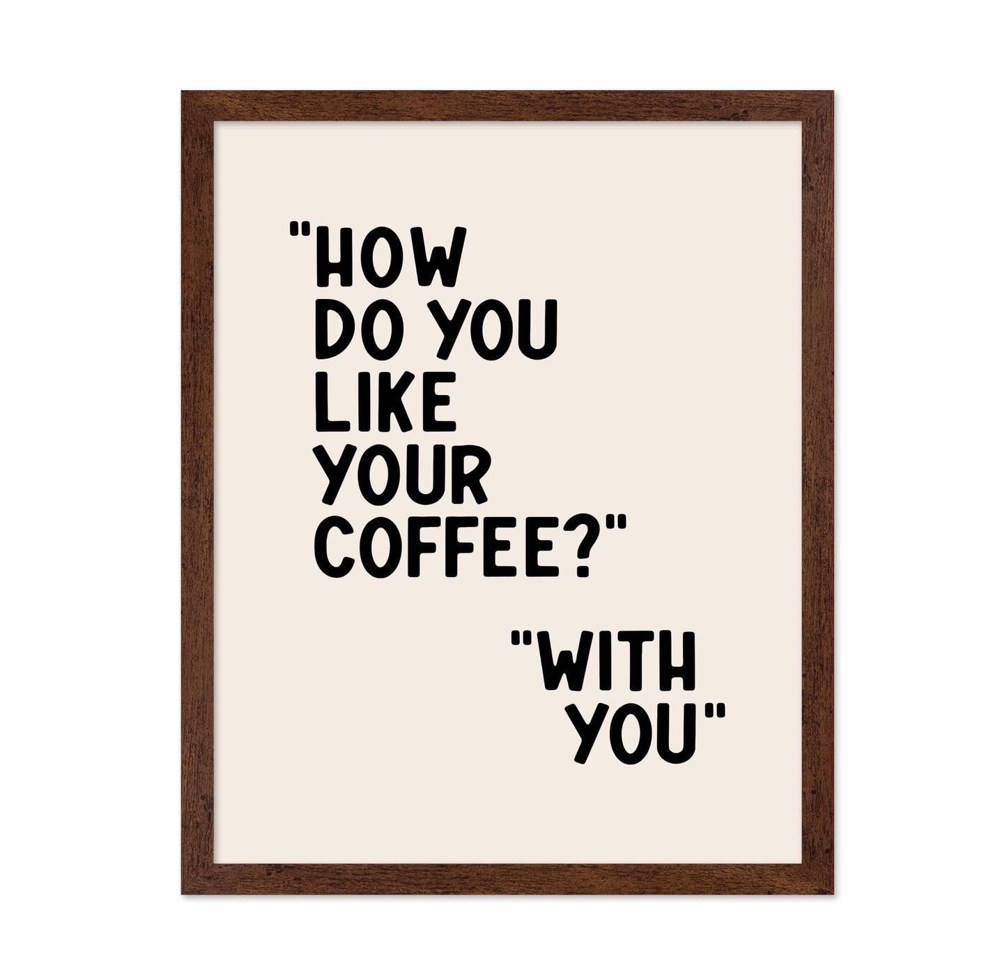 How Do You Like Your Coffee