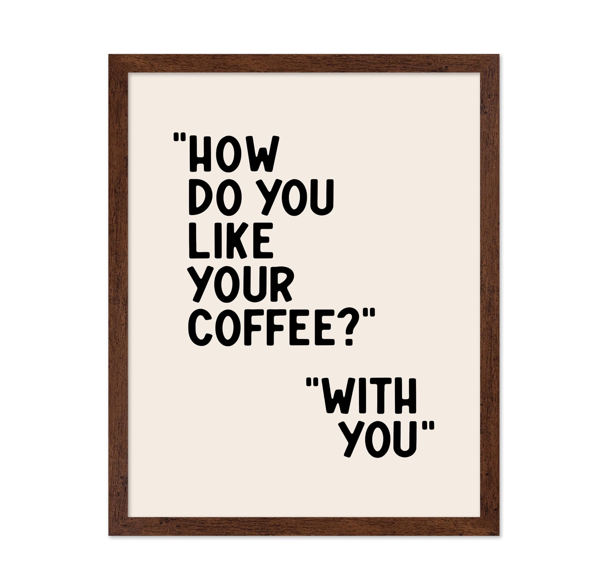 How Do You Like Your Coffee