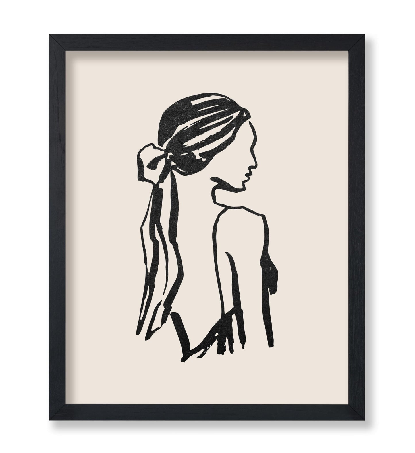 Faceless Woman Drawing No1