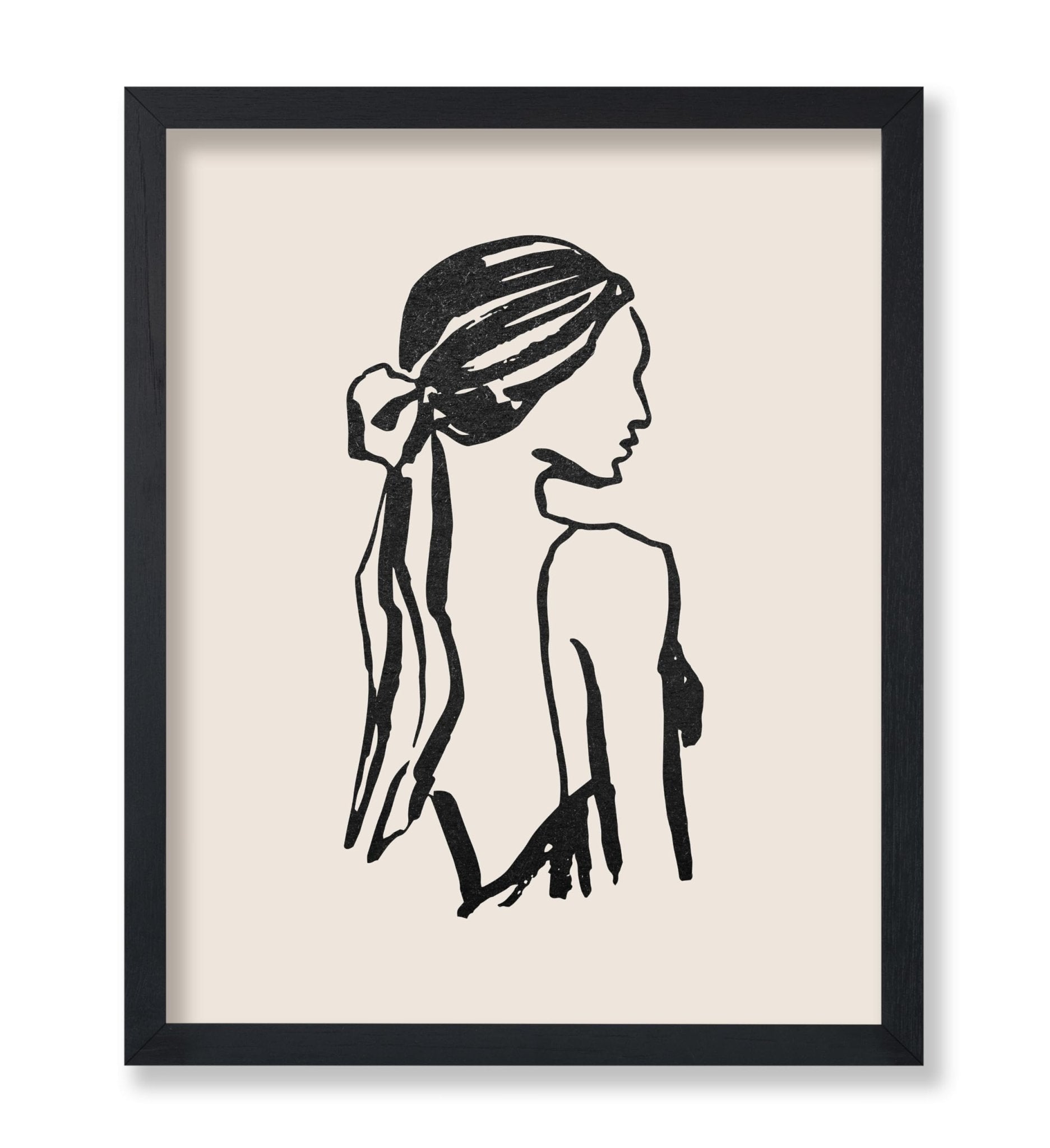 Faceless Woman Drawing No1