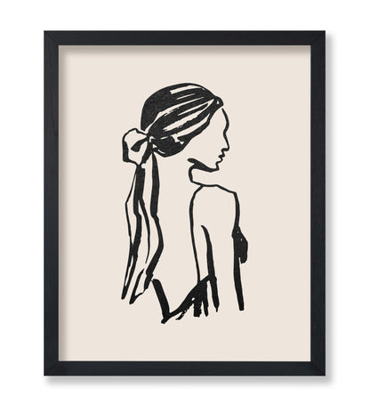 Faceless Woman Drawing No1