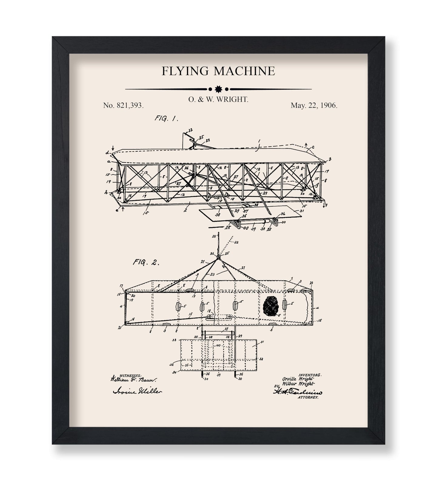 Wright Brothers Blueprint