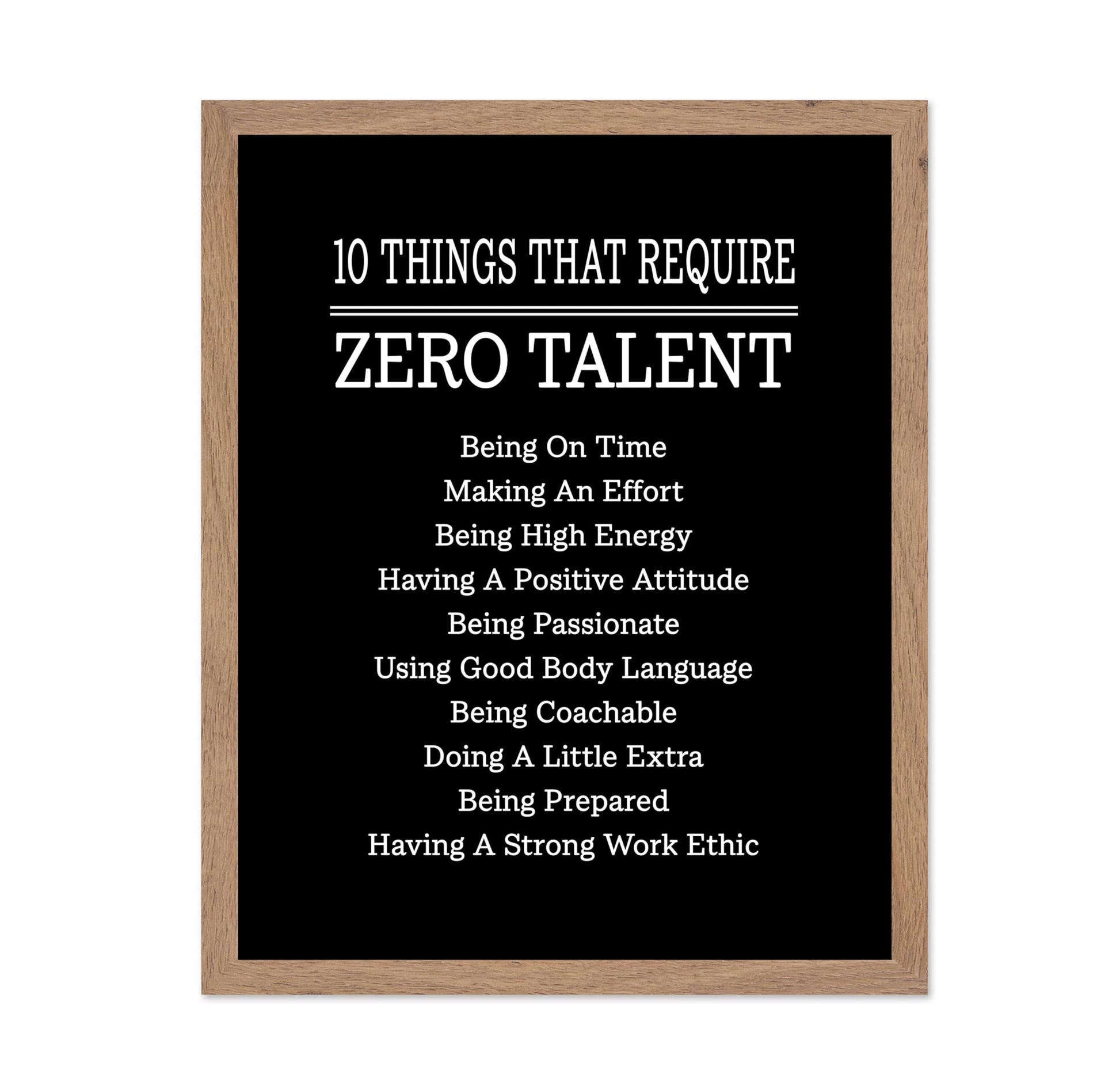 10 Things That Require Zero Talent