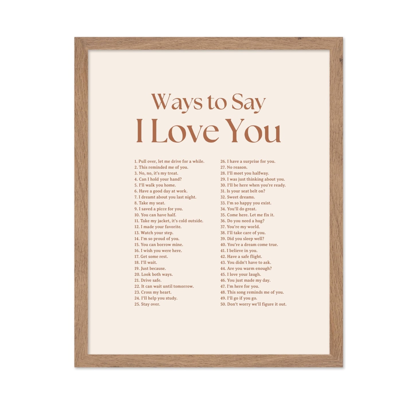 Ways To Say I Love You No4