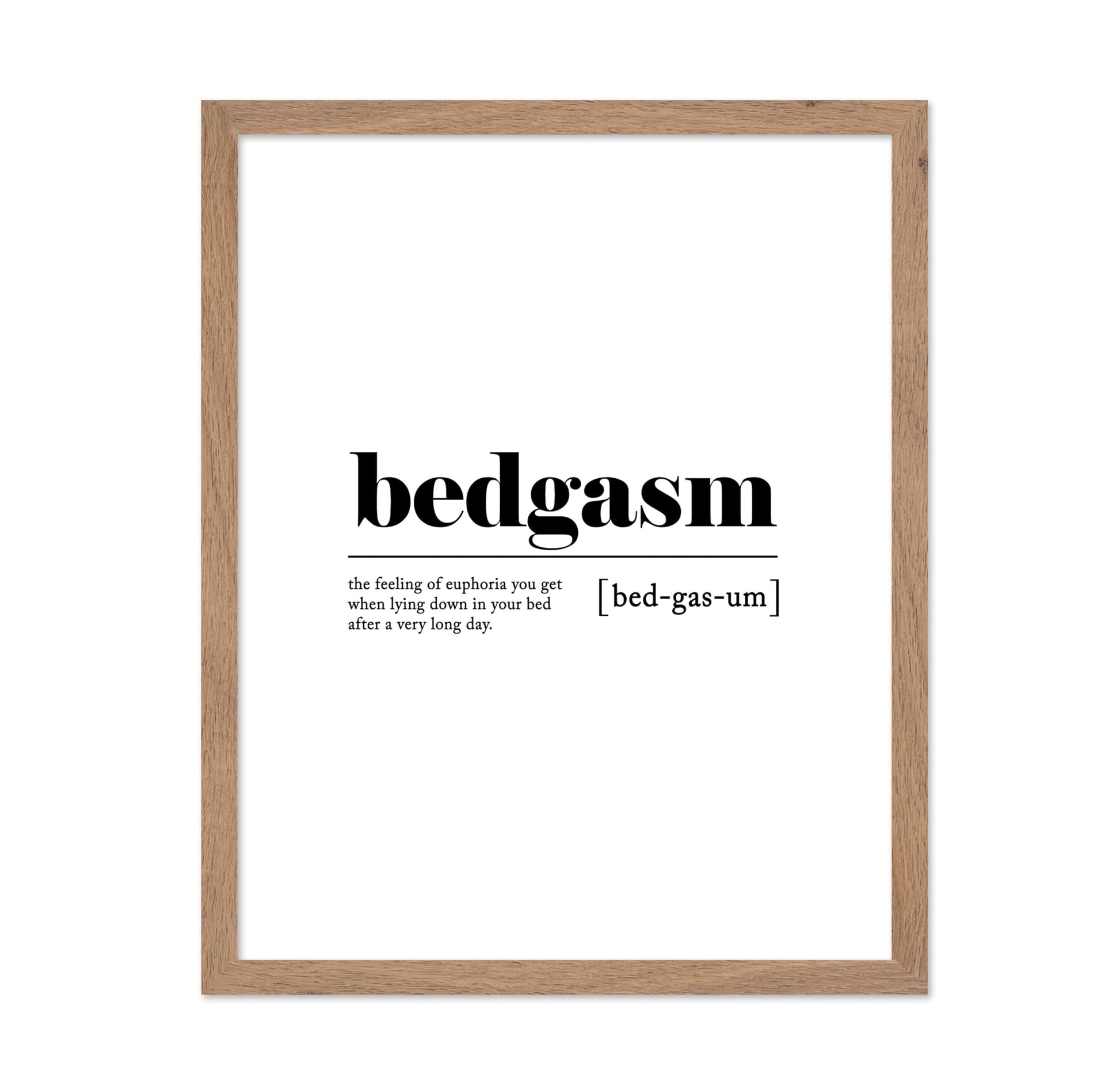 Definition of Bedgasm