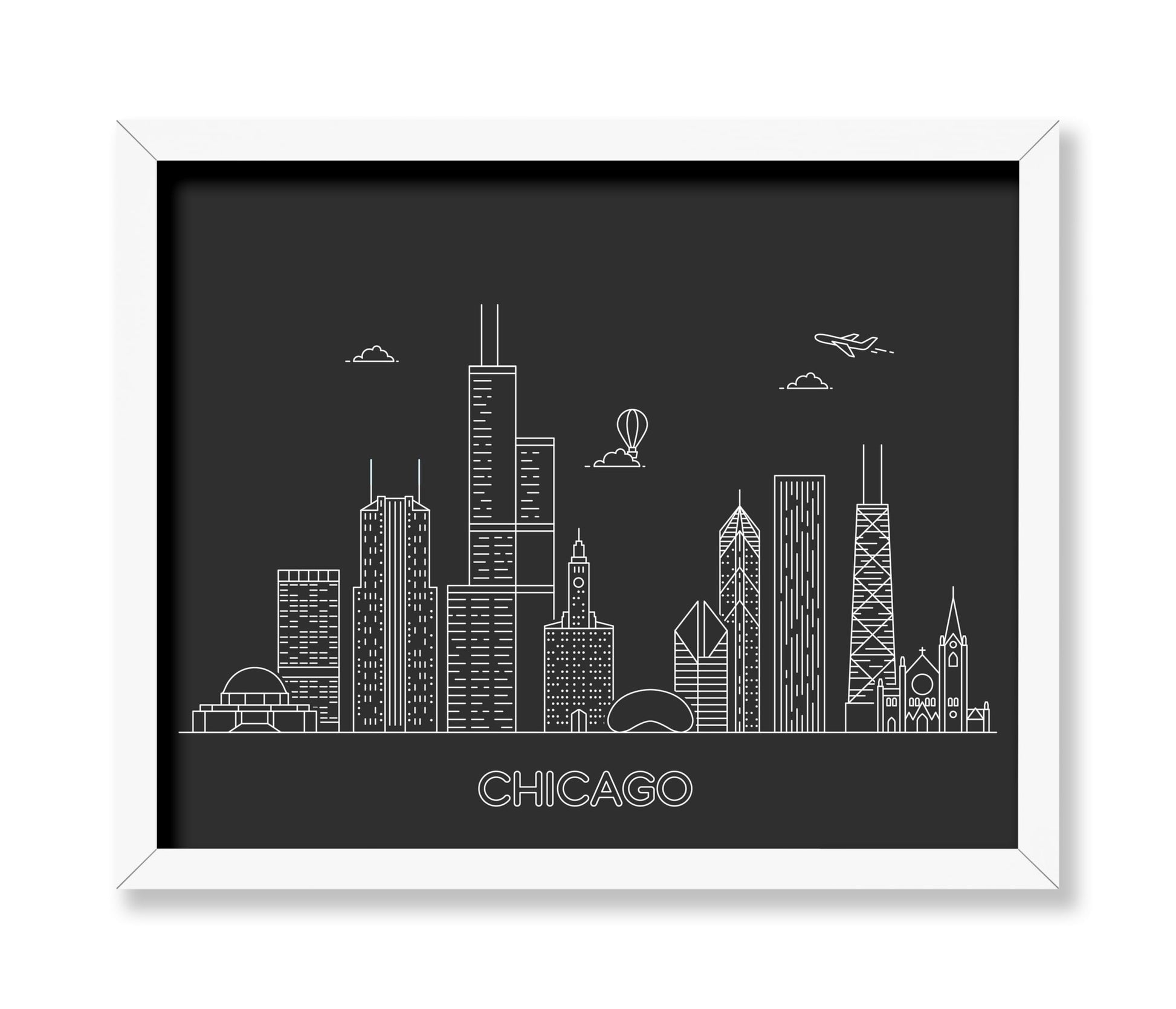 Chicago Skyline No1