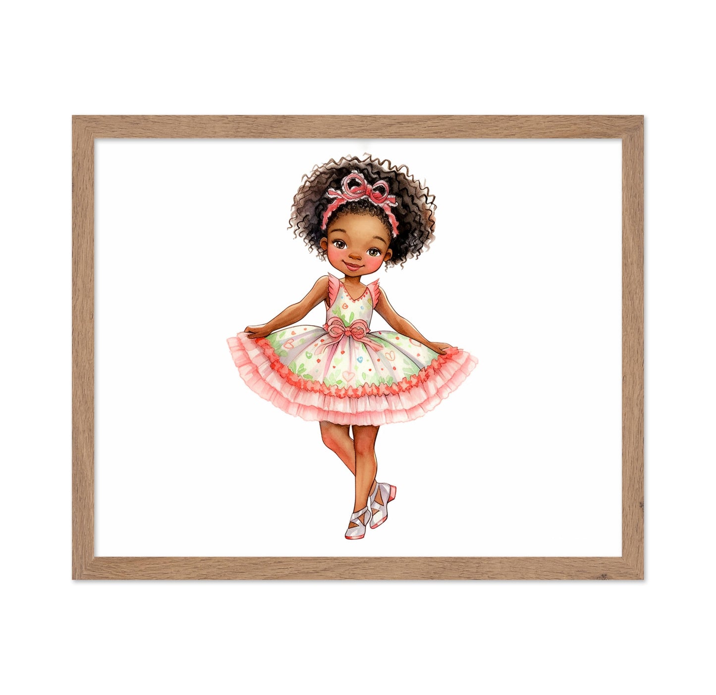 Little Black Ballerina Girl No3