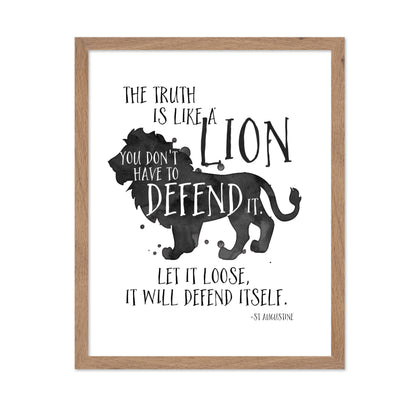 The Truth is Like a Lion