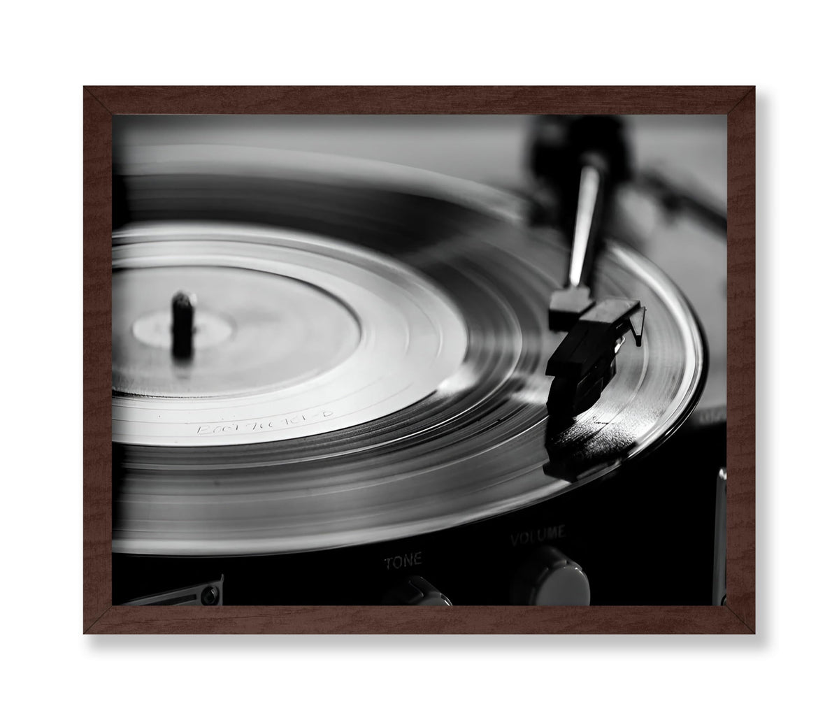 Flat Disc Vinyl Record