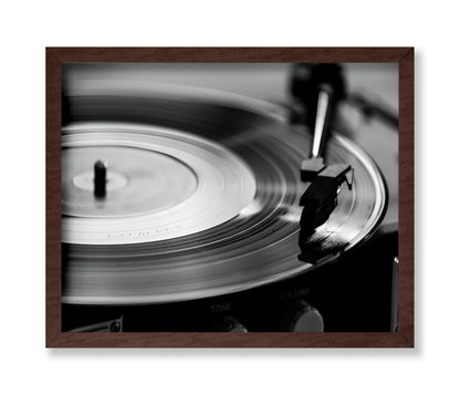 Flat Disc Vinyl Record