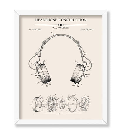 Headphones Blueprint No2