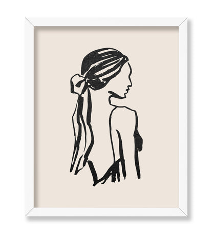 Faceless Woman Drawing No1