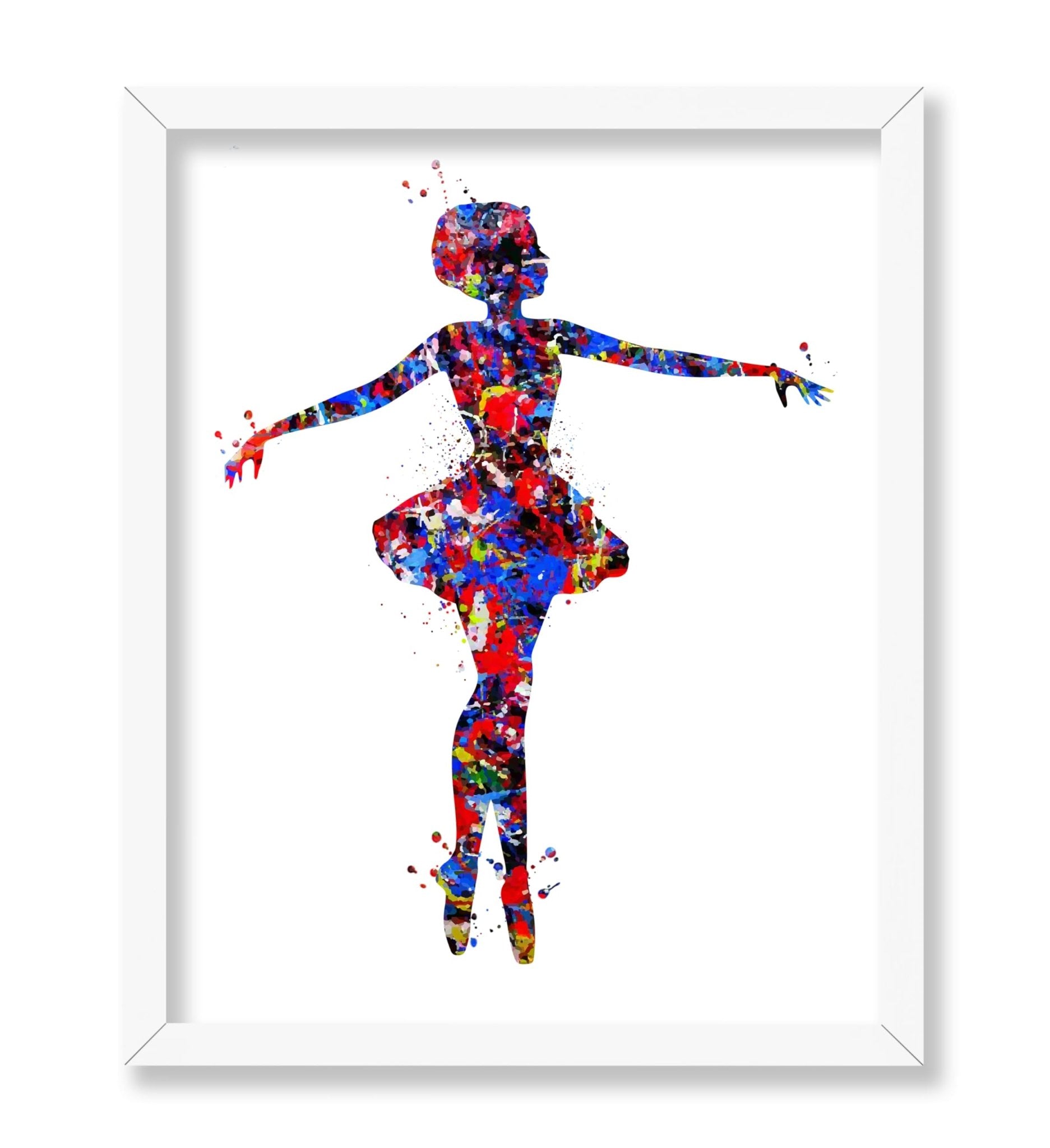 Watercolor Ballerina
