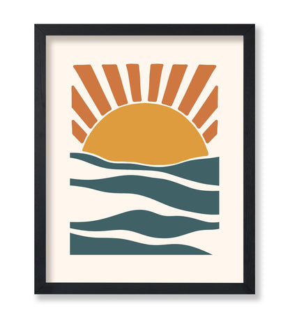 Abstract Sunrise No1