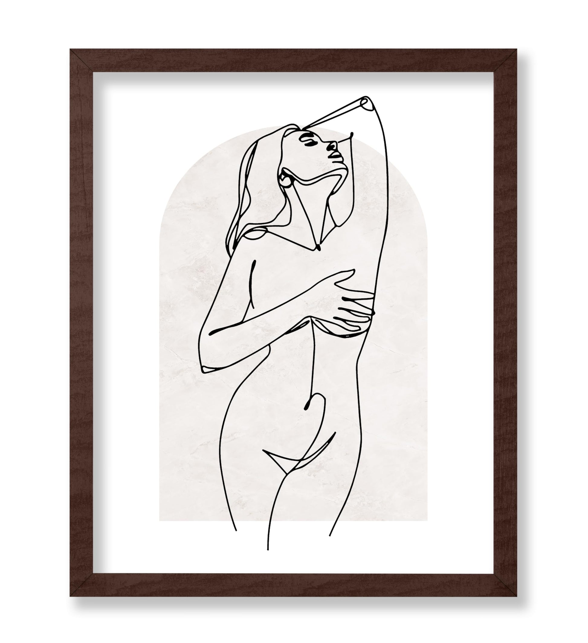 Woman Body Outline No19
