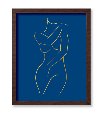 Woman Body Outline No11