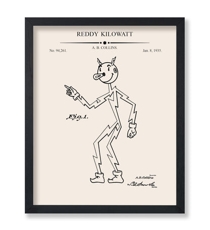 Reddy Kilowatt Blueprint