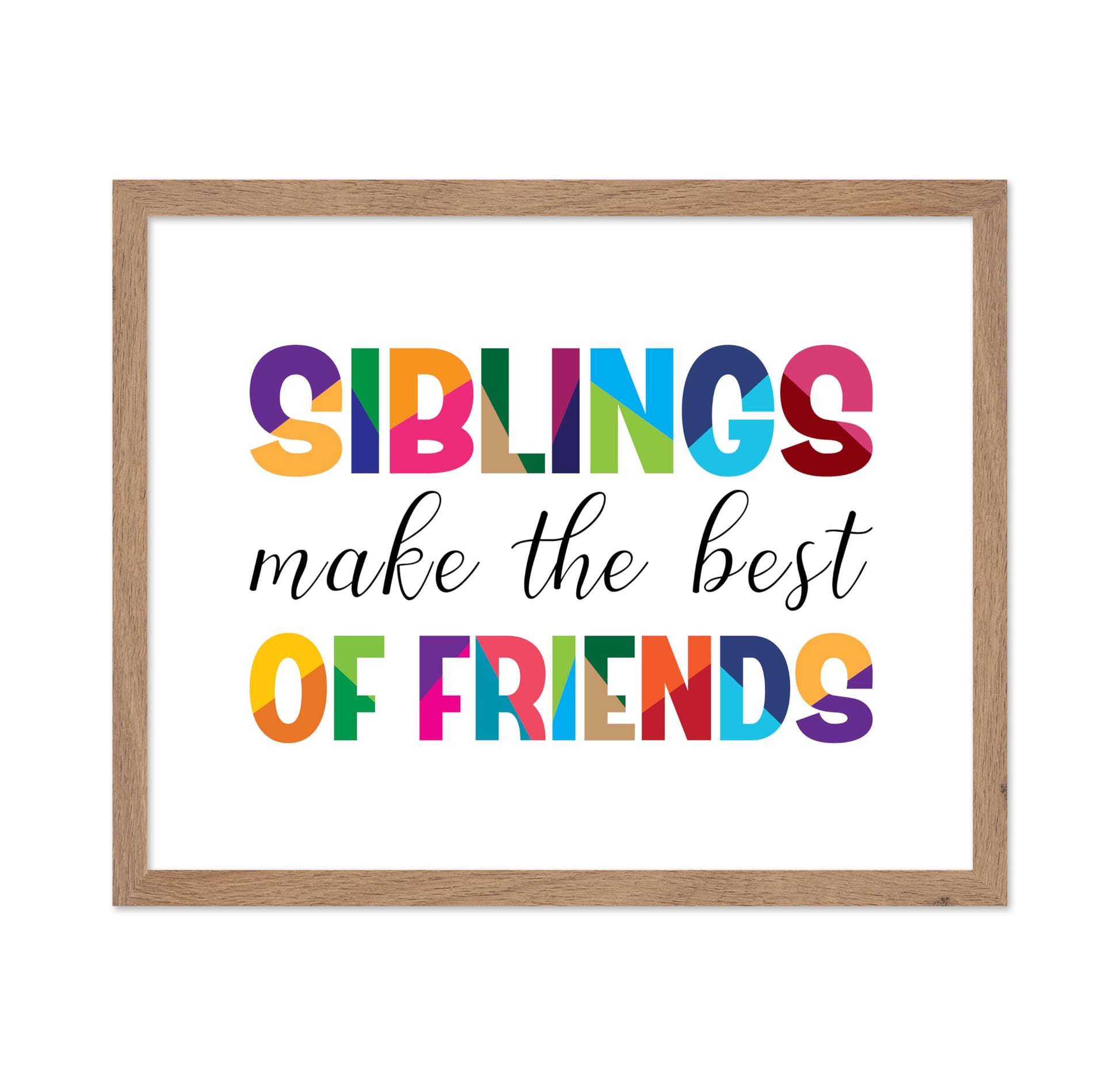 Siblings Make Best of Friends