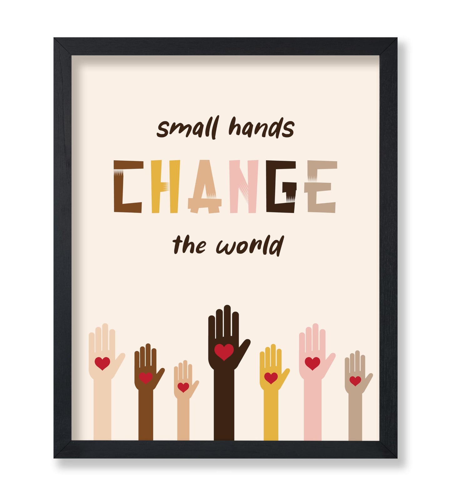 Small Hands Change The World