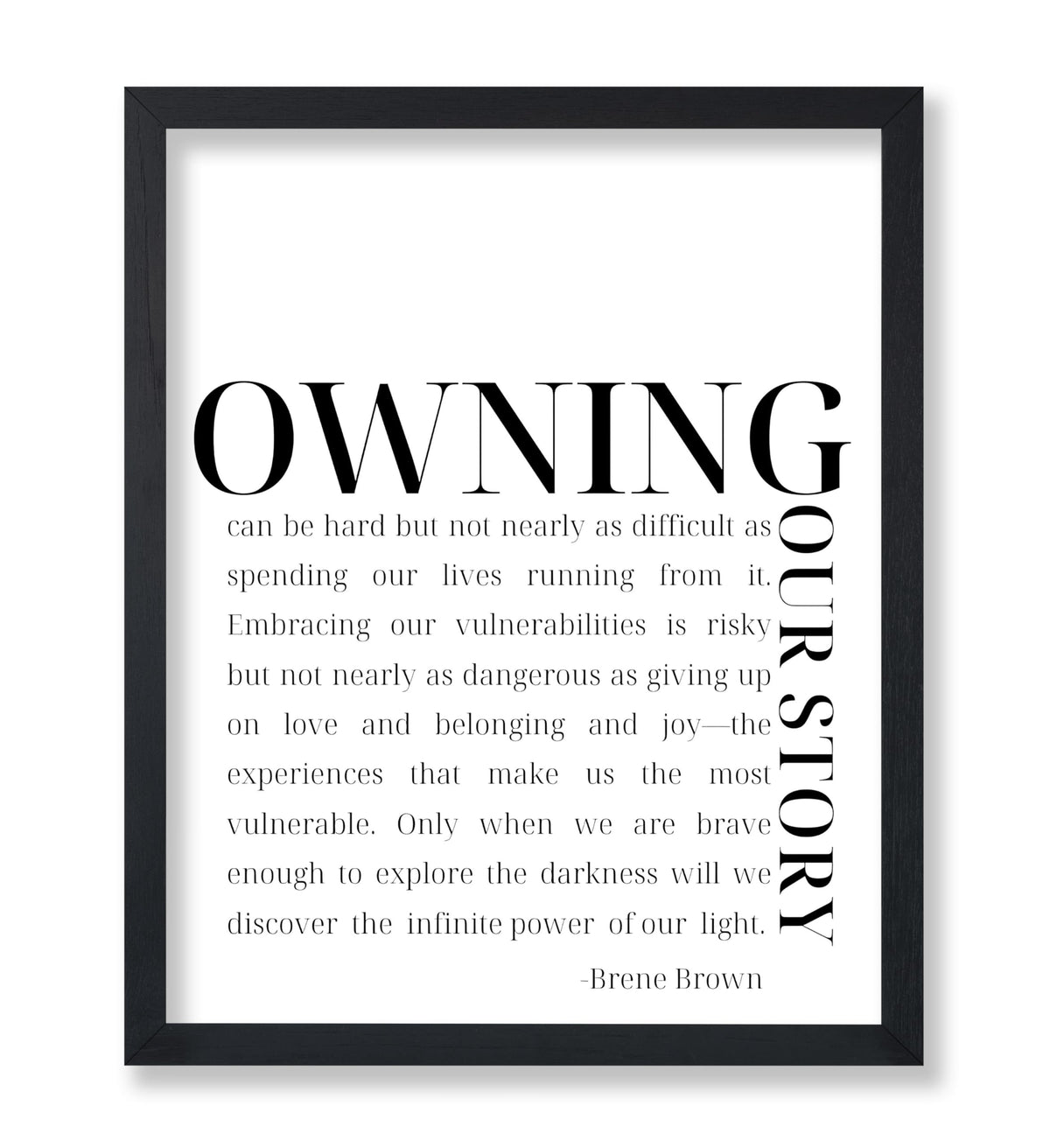 Owning Our Story