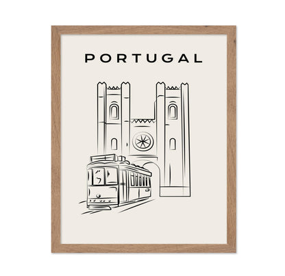 Lisbon Cathedral Sketch