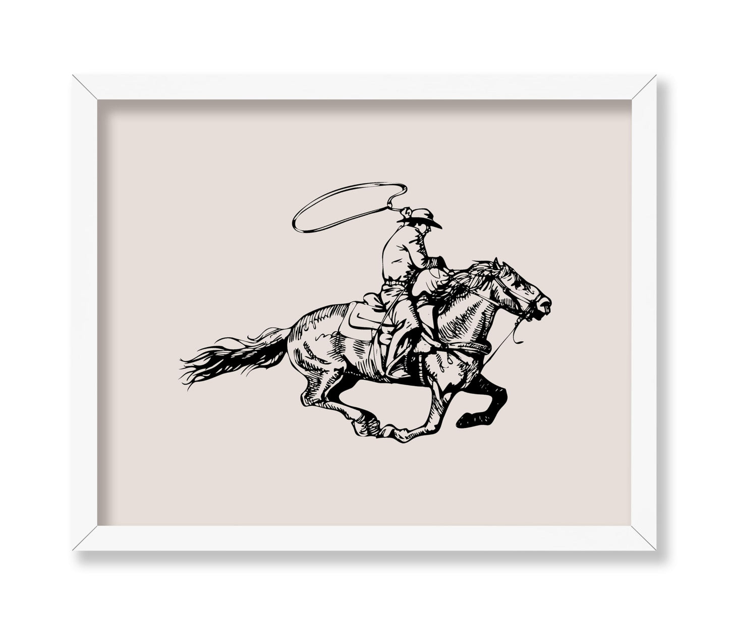 Cowboy with Lasso No2