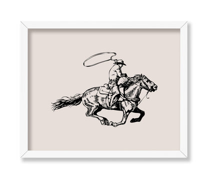 Cowboy with Lasso No2