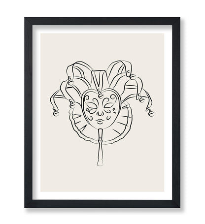 Venetian Mask Sketch