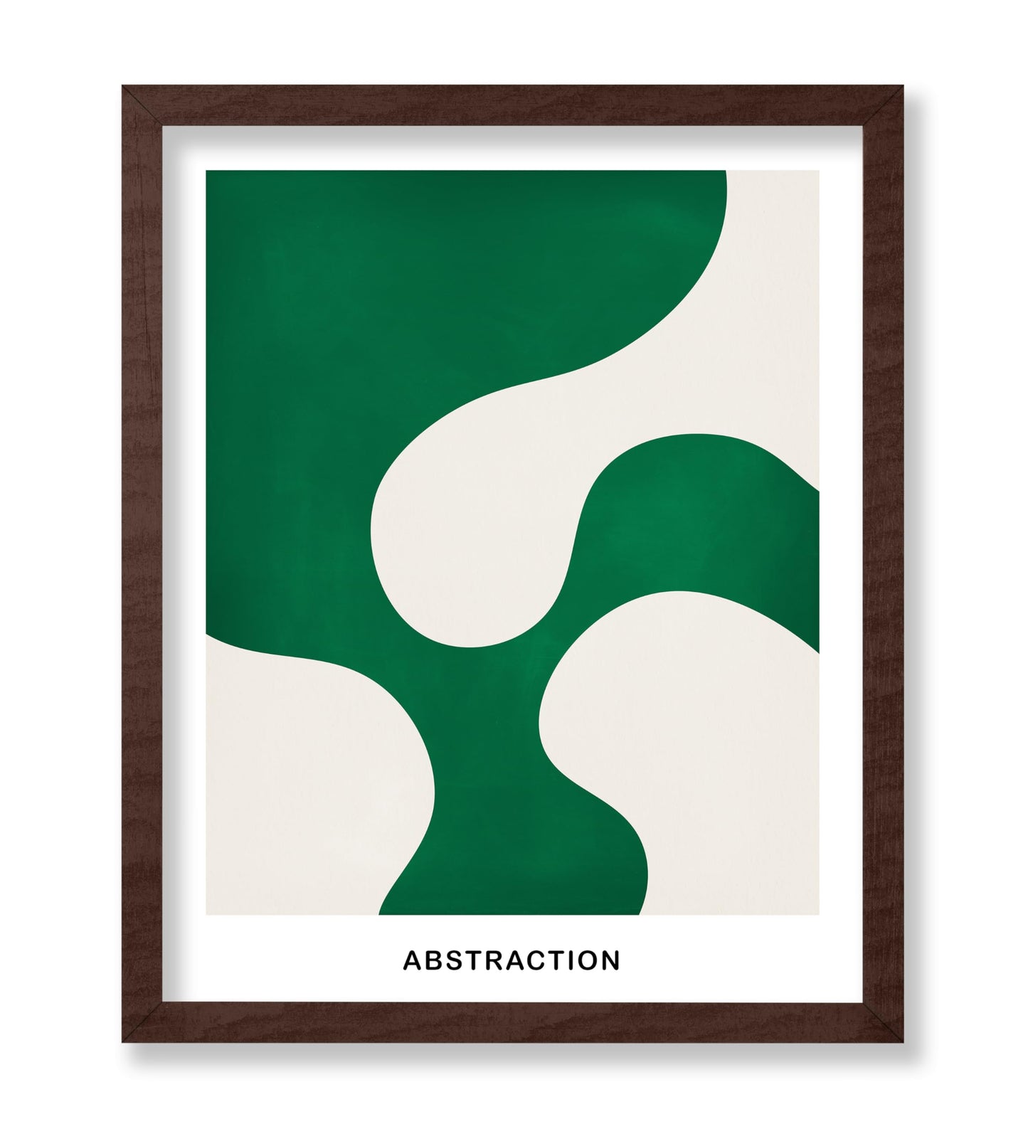Emerald Green Abstraction