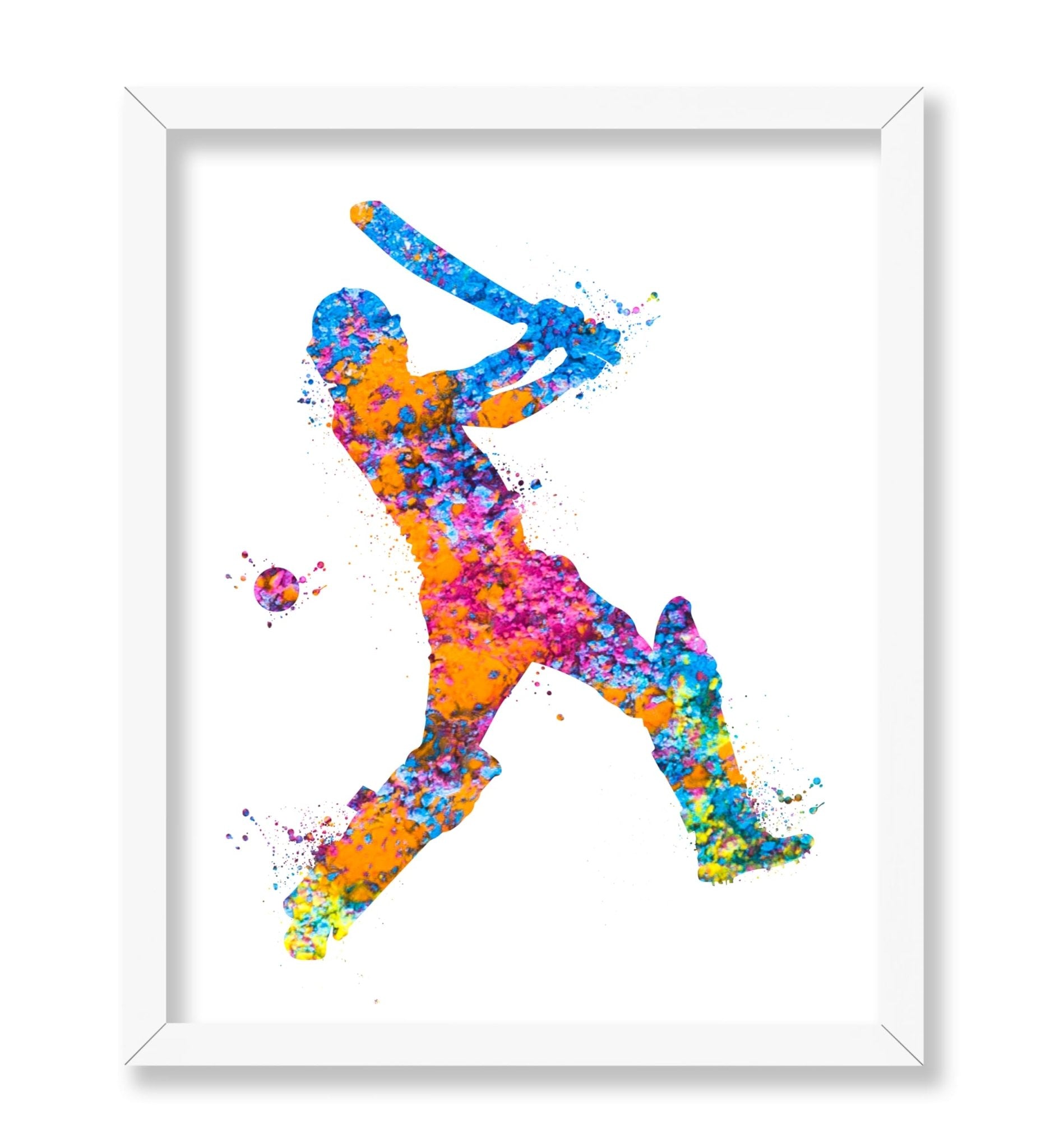 Watercolor Cricket