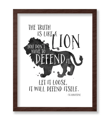 The Truth is Like a Lion