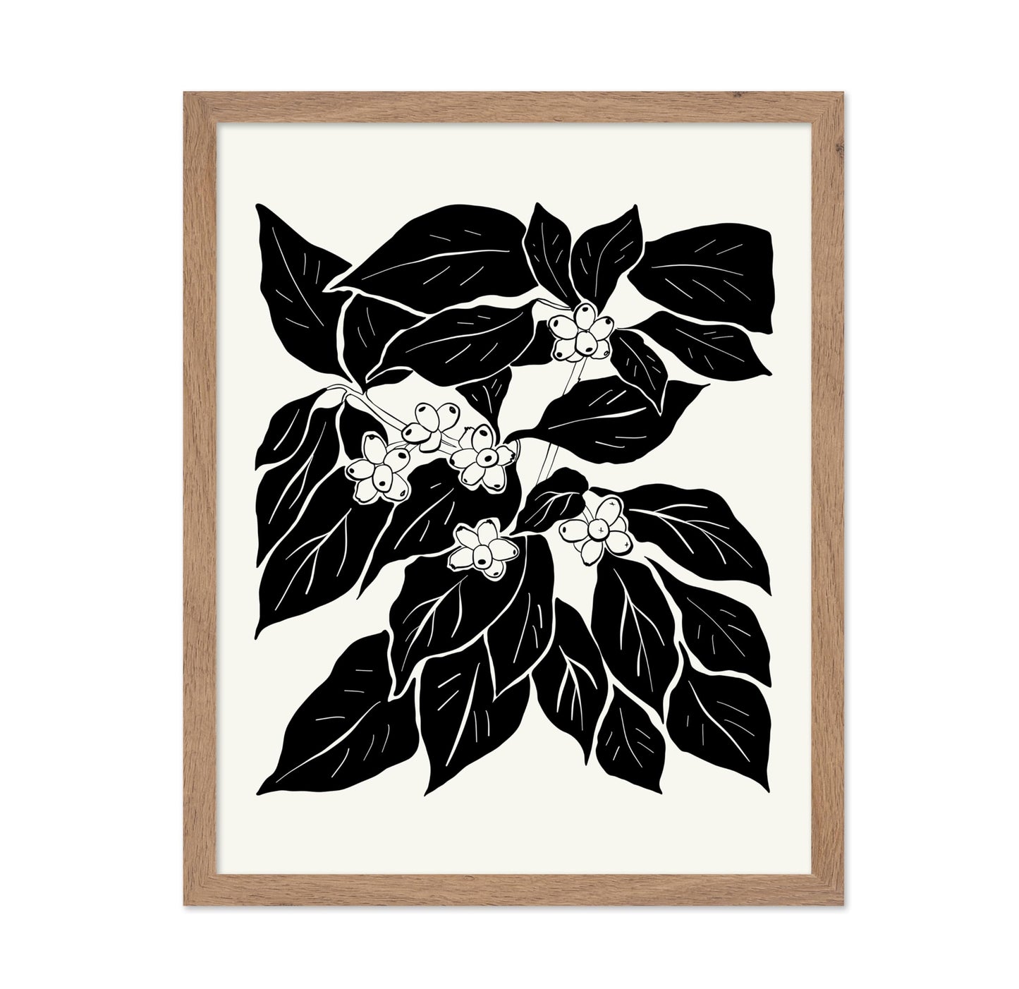 Abstract Plant Illustration