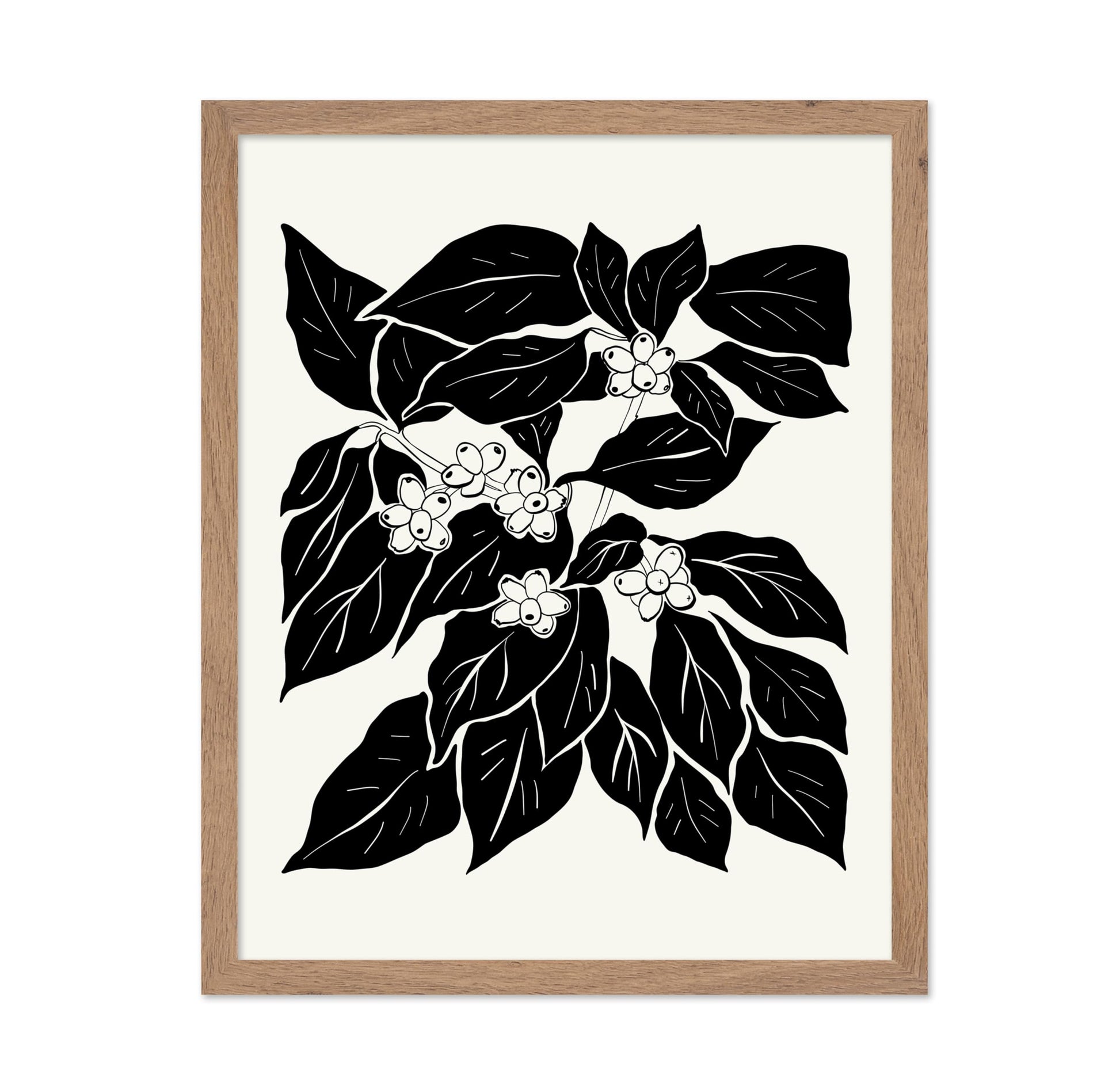 Abstract Plant Illustration