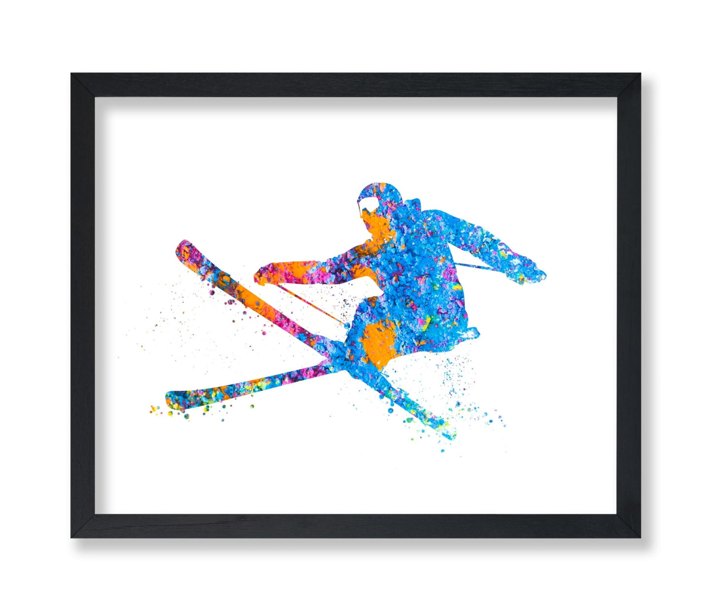 Watercolor Ski No2
